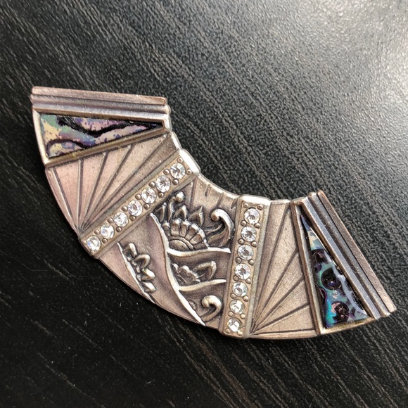Fan Brooch - Picture 3 of 3